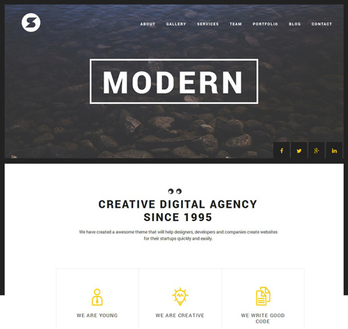 Spring - Creative One Page Wordpress Theme