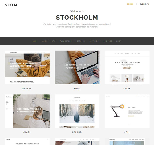 Stockholm - A Genuinely Multi-Concept Theme