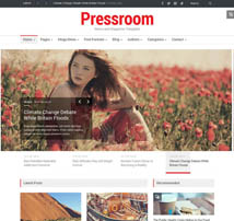 Pressroom - Responsive News and Magazine Template