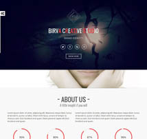 Birva - Bootstrap Parallax One Page JoomlaTemplate