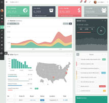 Coco - Responsive Bootstrap Admin and Frontend Template