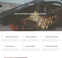 The Dynamic - High-Performance Wordpress Theme