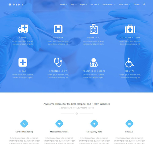 Medic - Medical, Health and Hospital WP Theme