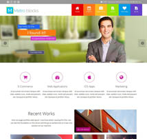 Metro-Blocks - Multi-Purpose HTML5 SASS Theme