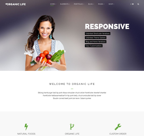 Organic Life - Ecology & Environmental Theme