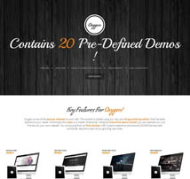 Oxygen - One Page Parallax WordPress Theme