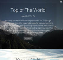 Jelly - Full Screen Creative Portfolio WP Theme