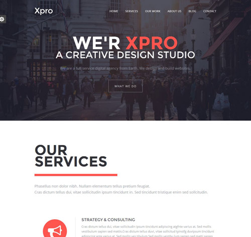 Xpro - Onepage Multipurpose Bootstrap HTML