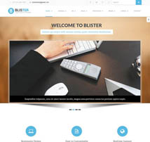 BLISTER Joomla Clean & Business Site Template