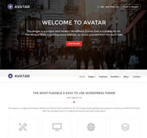 Avatar - One Page Parallax Theme
