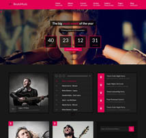 BeatsMusic - Music/Band/Club/Party Responsive Template