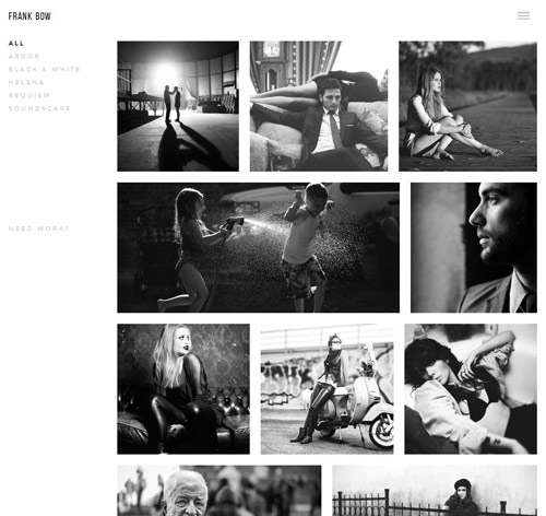 Bow - Clean Photography Portfolio Theme