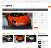 Car Dealer / Auto Dealer Responsive WP Theme