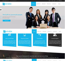 Desirable - Responsive HTML5 Business Template