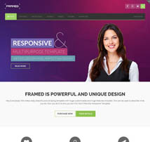 Framed Multi-purpose Joomla Template