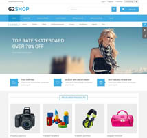G2Shop - Responsive Ecommerce Joomla Template