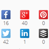 Socialight : Social Network Share Counts with Vanilla JS
