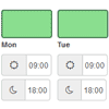 Business Hours plugin for jQuery