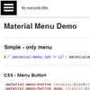Materialmenu : jQuery Responsive Menu Plugin