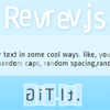 Revrev.js : jQuery rev-rev-reverse Text effects Plugin