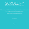 Scrollify : jQuery plugin for Scrolling & Snaps to sections