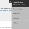 SlideReveal : jQuery Side Panel Plugin
