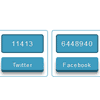 SocialShare : jQuery Custom like Buttons and Counters plugin