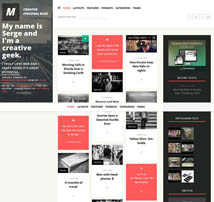 MaxiOne - Creative Personal Blog WordPress Theme