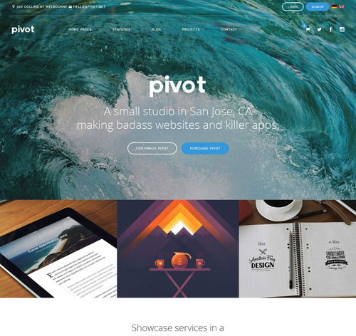 Pivot | Responsive Multipurpose WordPress Theme