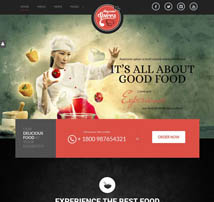 Awesome Spice - Restaurant / Cafe HTML Template