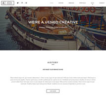 Ueneo - Creative One Page Parallax WordPress Theme