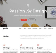 Aeris - Creative Parallax WordPress Theme