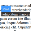 Texttweet.js : Share highlighted Text via Twitter
