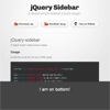 jQuery Sidebar Plugin