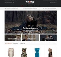 Spongy - Magento Responsive Theme