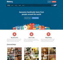 Makery - Marketplace WordPress Theme