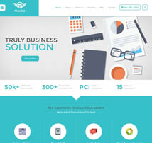 Maleo brings desirability of the site, its appearance and the feelings it can stir in the user, affect the perception of your brand, the reputation of your company and the effectiveness of your communications. Maleo template designed with professional touch that generate ultra clean, minimal design, fresh, impressive and retina ready to increase your brand and corporate image.