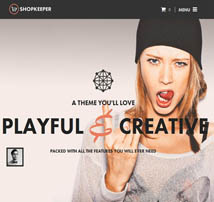 Shopkeeper - Responsive WordPress Theme