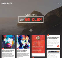 Gridler - Masonry Blog & Portfolio WordPress Theme