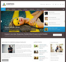 Corposs - Responsive Business Joomla Template