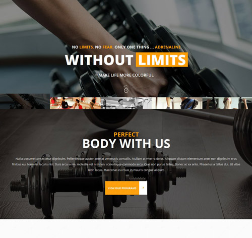 Freedom Extreme Club - Powerful HTML Template