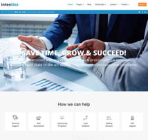 Interbizz Corporate Responsive Joomla Template