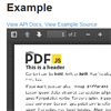 Pdfjs : JavaScript PDF file Viwer
