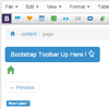 tinyMce jQuery Bootstrap Plugin