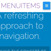 MenuItems : jQuery Navigation Menu for One Page Site