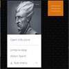Spark: A WordPress Menu and Info Pane Plugin