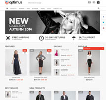 Optimus - Flexible Responsive OpenCart Theme