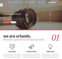 Orlando - Creative Infographics WordPress Theme