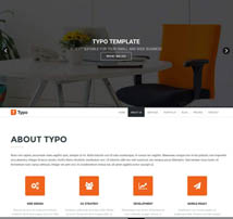 Typo - One Page Joomla Template