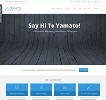YAMATO - Corporate Marketing Wordpress Theme